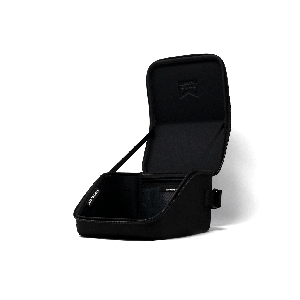3 Hat Travel Case - Black (A5B8)