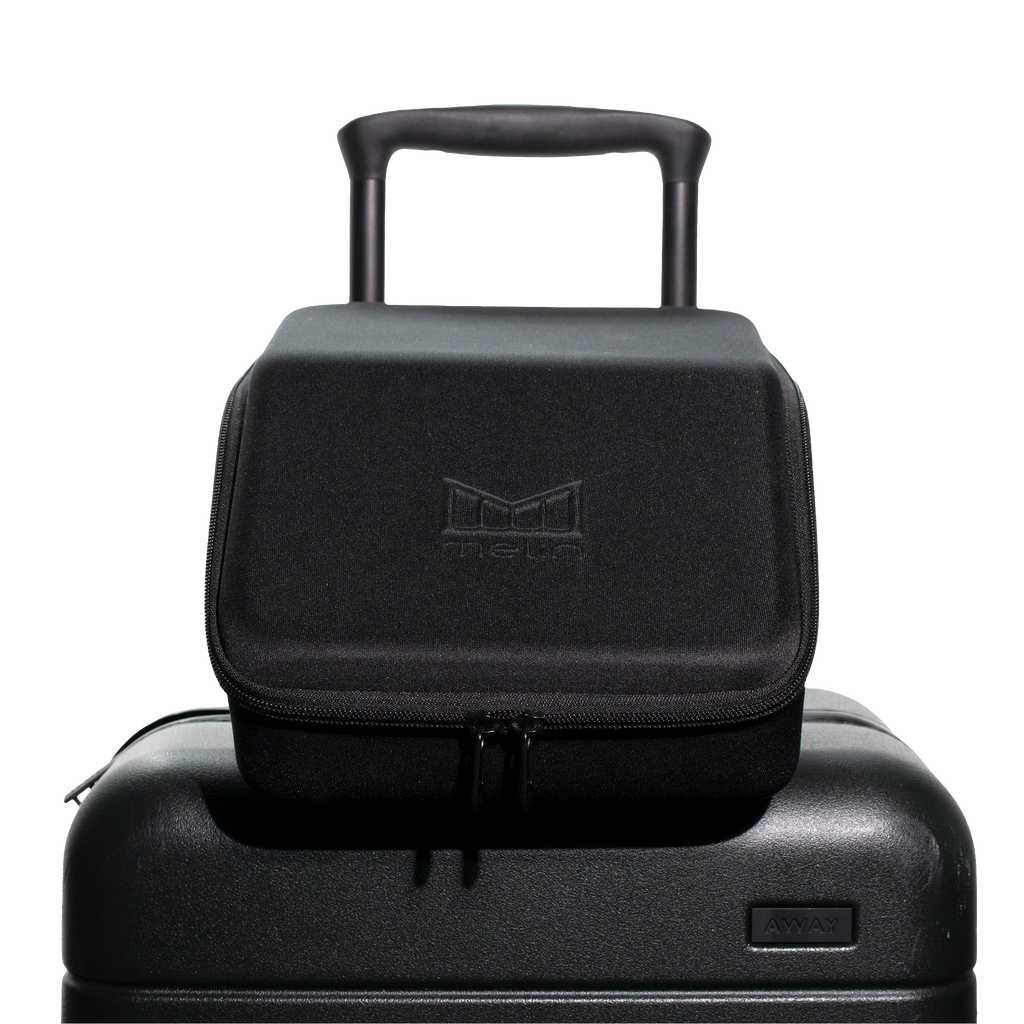 3 Hat Travel Case - Black (A5B8)