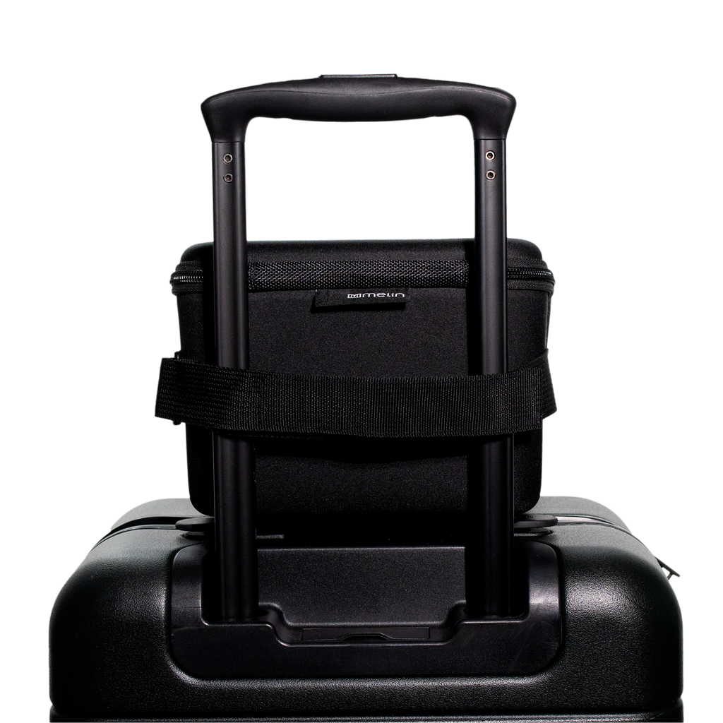 3 Hat Travel Case - Black (A5B8)