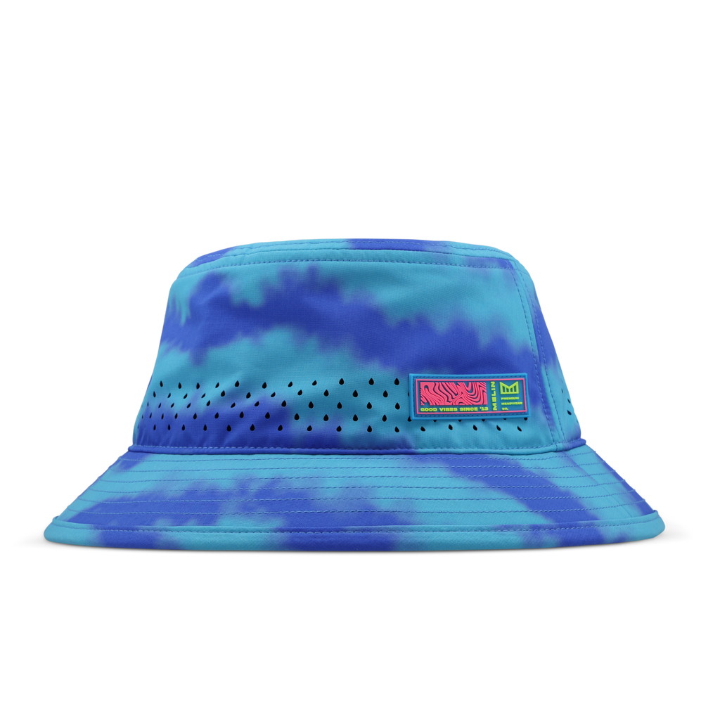 Caddy Neon Tie Dye Hydro - Electric Blue (2TX6)
