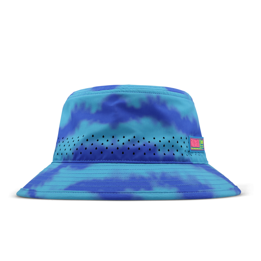 Caddy Neon Tie Dye Hydro - Electric Blue (2TX6)