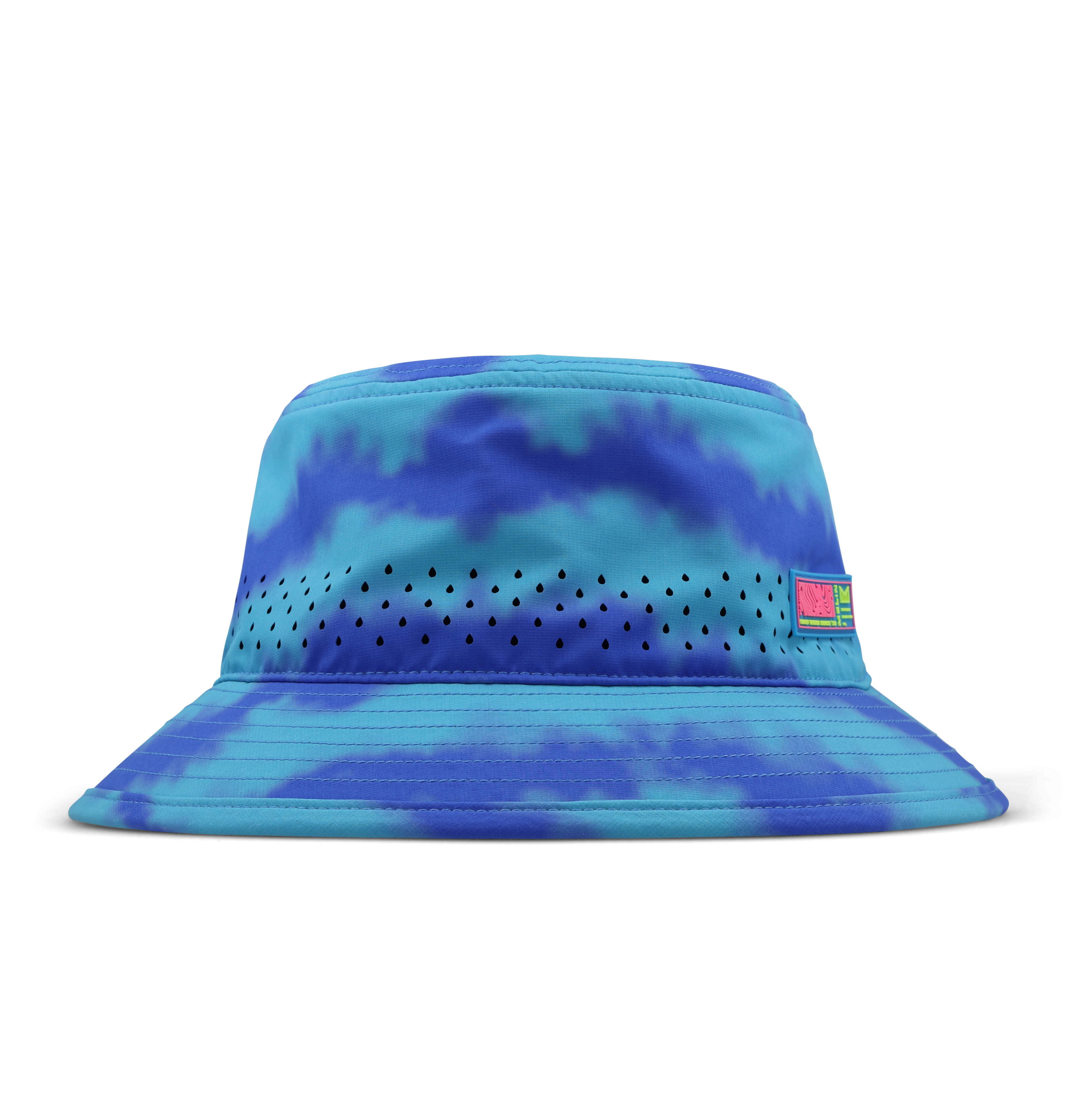 Caddy Neon Tie Dye Hydro - Electric Blue (2TX6)