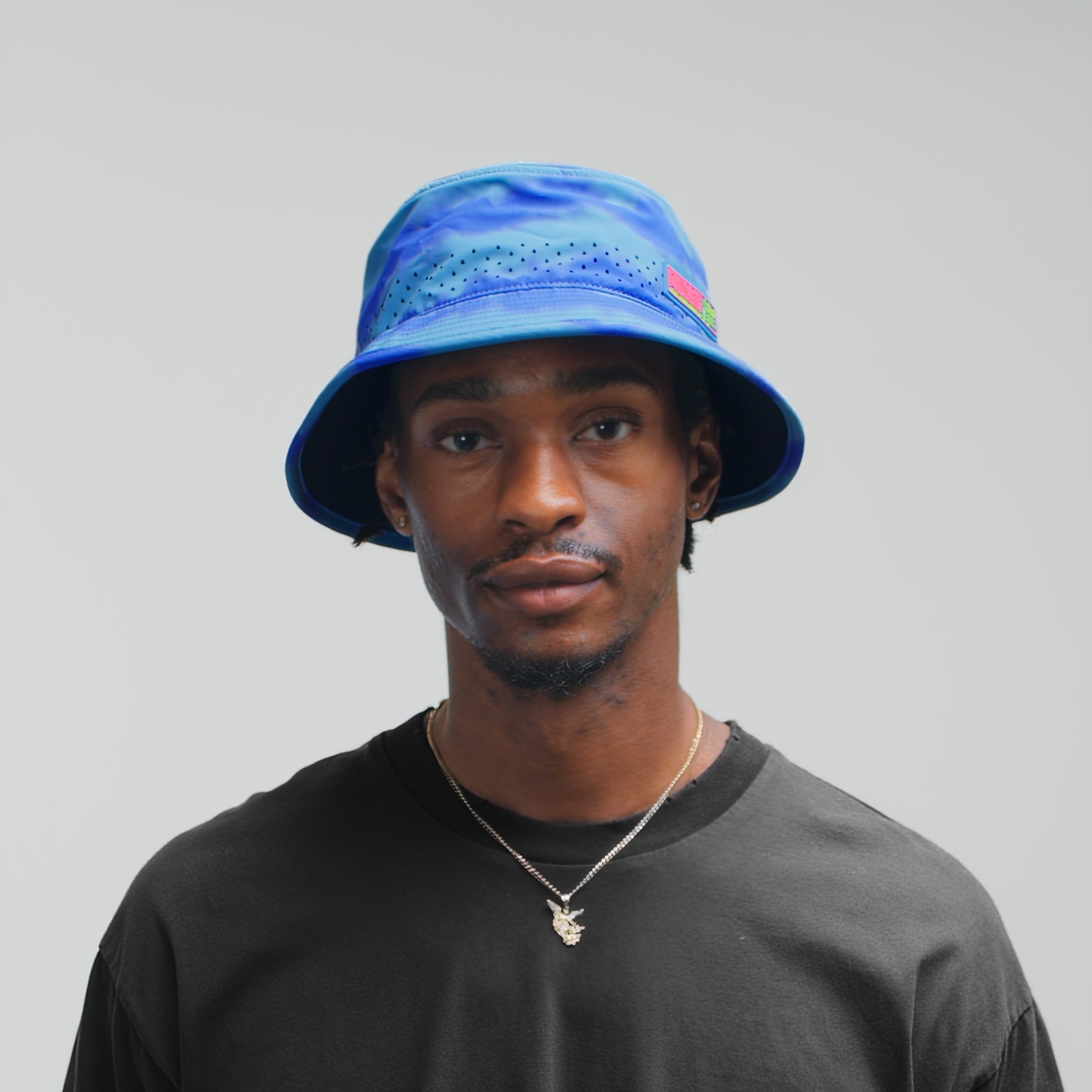 Caddy Neon Tie Dye Hydro - Electric Blue (2TX6)